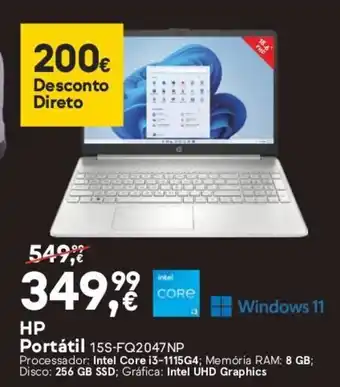Worten HP Portatil promoção