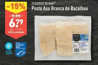 ALDI Posta Asa branca De Bacalhau promoção
