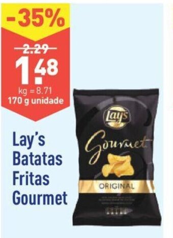 ALDI Lay's batatas Fritas Gourmet promoção