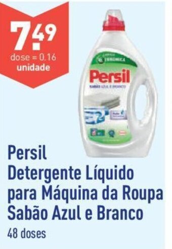 ALDI Persil Detergente Liquido para Maquina da Roupa Sabao Azul e Branco promoção
