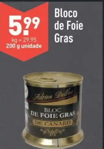 ALDI Bloco de Foie Gras 200g promoção
