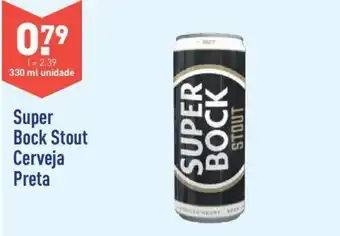 ALDI Super Bock Stout Cerveja Preta promoção
