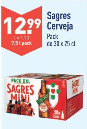 ALDI Sagres Cerveja promoção
