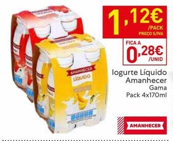 Recheio Iogurte amanhecer promoção