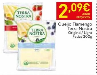 Recheio Queijos terra nostra promoção