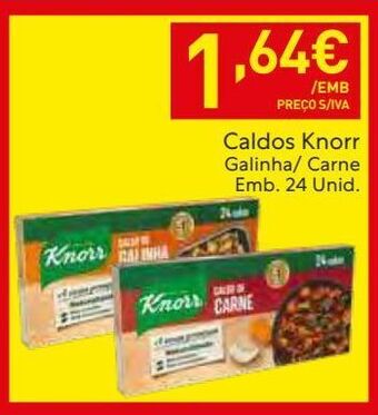 Recheio Caldo knorr promoção