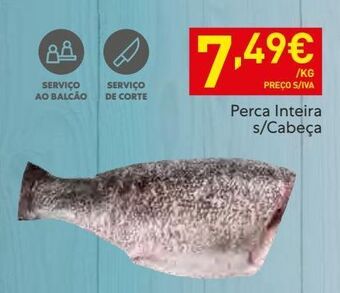 Recheio Peixe promoção