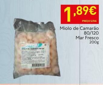 Recheio Camarão promoção
