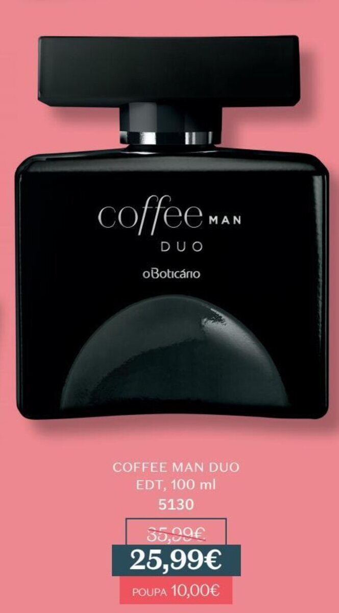 Promoção Coffee Man Duo Edt 100ml em O Boticário