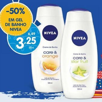 Minipreço Gel de banho nivea promoção