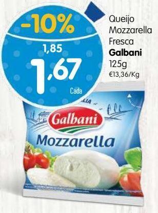 Minipreço Mussarela galbani promoção