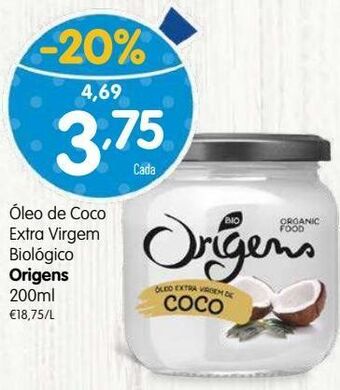 Minipreço Óleo de coco origens bio promoção