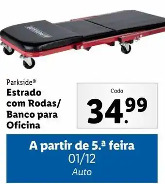 Lidl Carrinho de serviço parkside promoção
