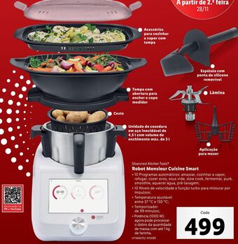 Lidl Robot de cozinha silvercrest promoção