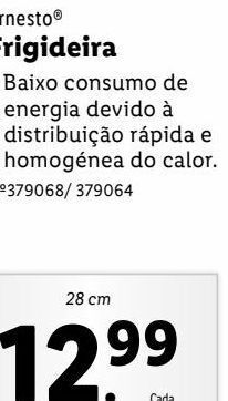 Lidl Frigideira ernesto promoção