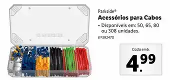 Lidl Acessórios para instalação parkside promoção