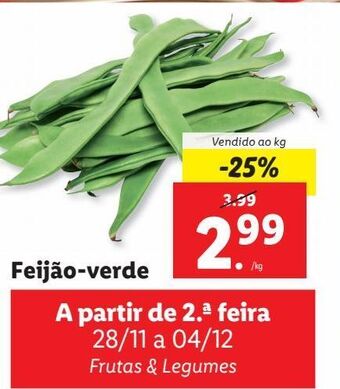 Lidl Vagem promoção