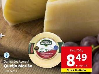 Lidl Queijos quinta dos açores promoção