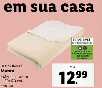 Lidl Manta promoção