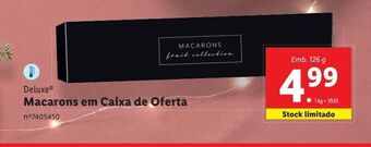 Lidl Bolinhos e donuts deluxe promoção
