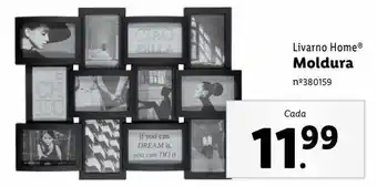 Lidl Molduras de madeira promoção