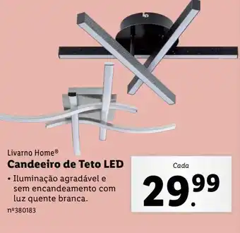 Lidl Luminária de teto promoção