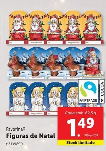 Lidl Chocolates favorina promoção