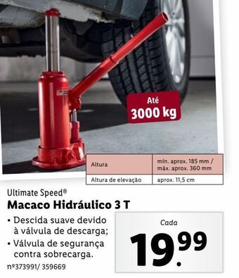 Lidl Macaco hidráulico promoção