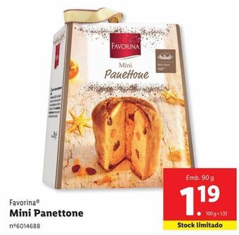 Lidl Panettone favorina promoção