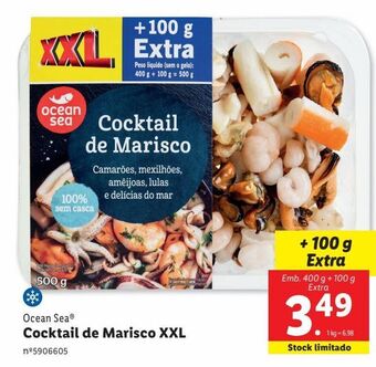 Lidl Frutos do mar ocean sea promoção