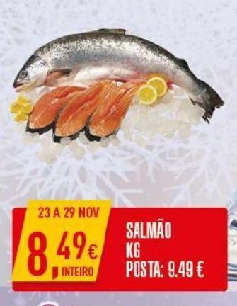 Miranda Supermercados Salmão promoção