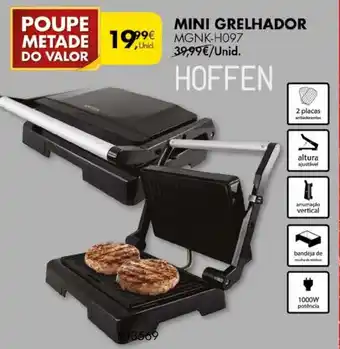 Pingo Doce Mini Grelhador MGNK-H097 promoção