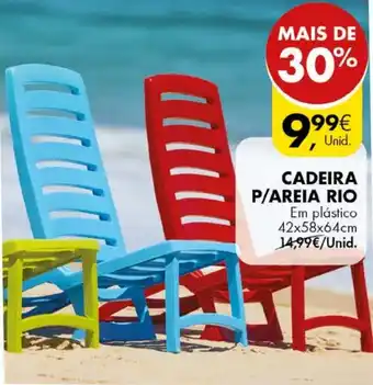 Pingo Doce Cadeira P/Areia Rio promoção
