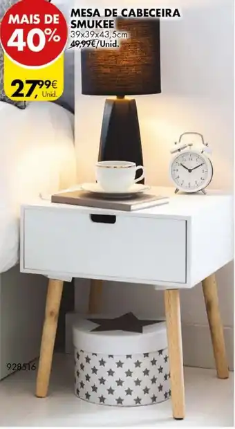 Pingo Doce Mesa de Cabeceira Smukee promoção