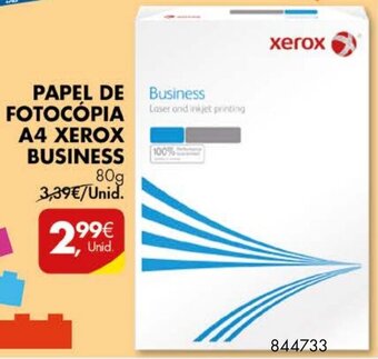 Papel de Fotocópia A4 Xerox Business 80g