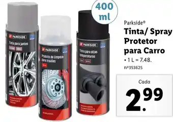 Lidl Tinta/Spray Protetor para Carro 1L promoção