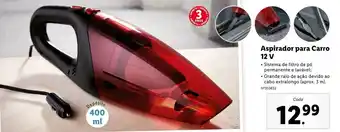 Lidl Aspirador para Carro 12V promoção