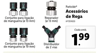 Lidl Acessórios de Rega promoção