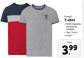 Livergy T-shirt S ao L