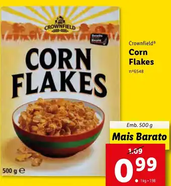 Lidl Corn Flakes 500g promoção