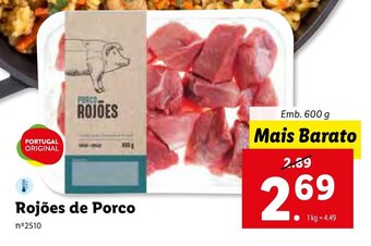 Rojões de Porco 600g
