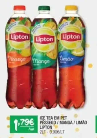 Spar Ice Tea em pet Pessego/ manga/ Limao Lipton 2L promoção