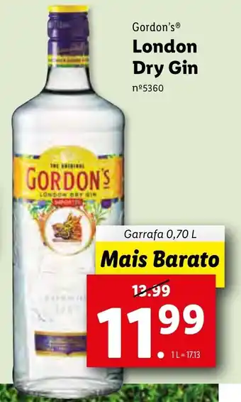 London Dry Gin 0,70L