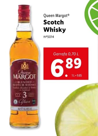 Lidl Queen Margot Scotch Whisky 0,70L promoção