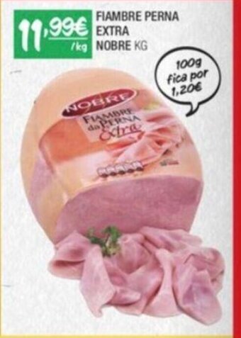 Spar Fiambre Perna Extra Nobre 1kg promoção