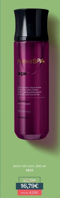 O Boticário Body Splash 200ml promoção