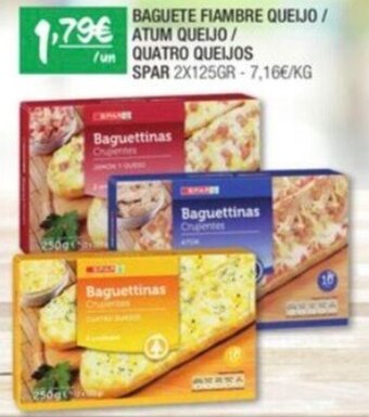 Baguete Fiambre Queijo/ Atum Queijo