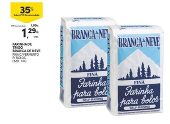 Continente Farinha de Trigo Branca de neve promoção