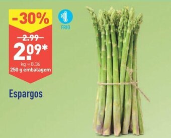 ALDI Espargos 250g promoção