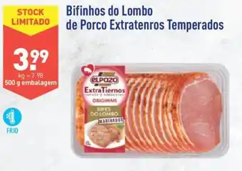 ALDI Bifinos do Lombo de Porco Extratenros Temperados promoção